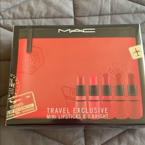 MAC Travel Exclusive Mini Lipsticks 5x Bright